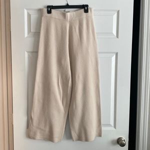 Wide leg sweater pants by Ann Taylor